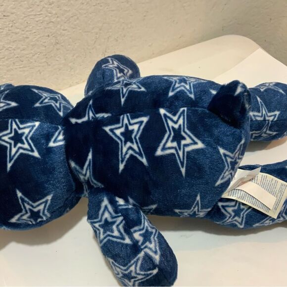 Build A Bear Dallas Cowboys NFL Print Bear 16” Very Clean - Picture 3 of 8